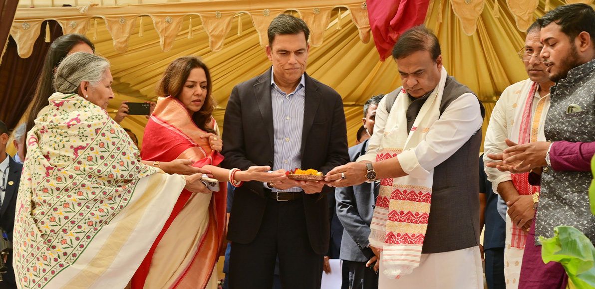 The construction of state-of-the-art heritage museum – being built in collaboration between the JSW Group and the Government of Assam – commenced in Guwahati. 